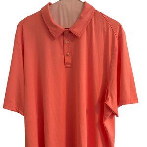 Johnston & Murphy XC4 Polo - Orange - Worn Once - Like New Condition - 3XL